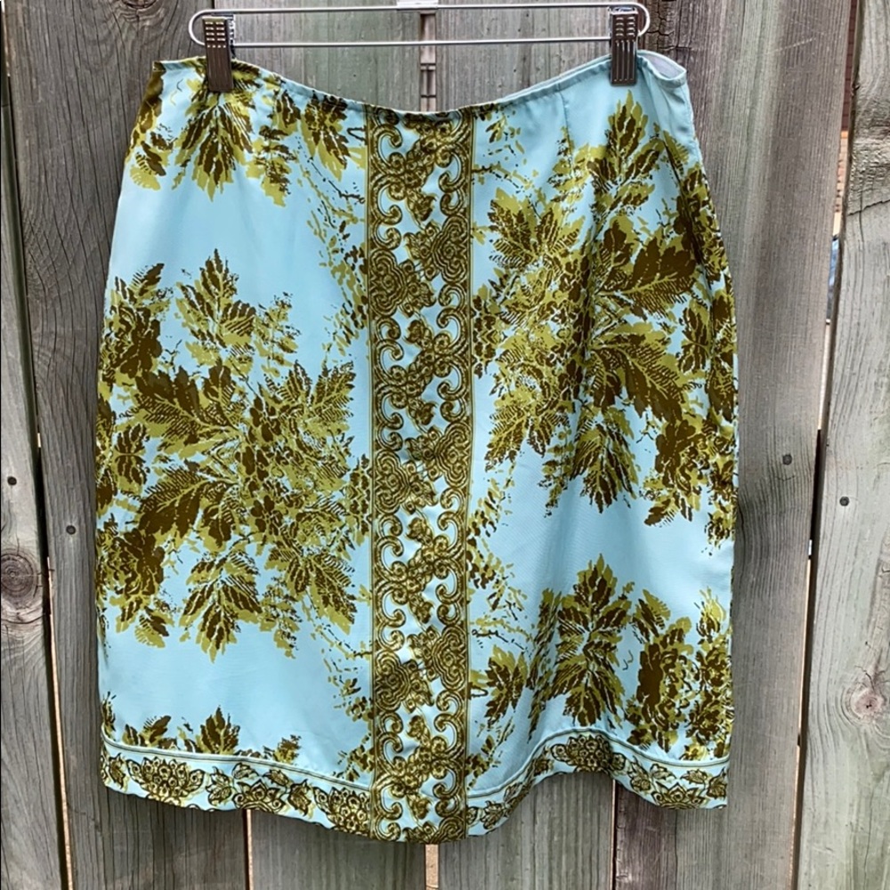 Plenty by Tracy Reese 100% Silk Skirt Sz 6